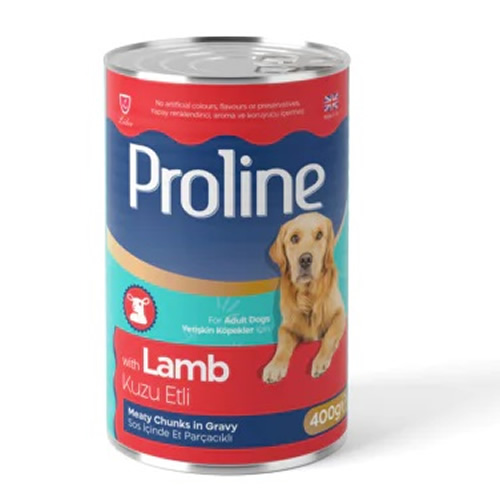 Proline Sos İçinde Parça Kuzu Etli Yetişkin Köpek Konservesi 400gr