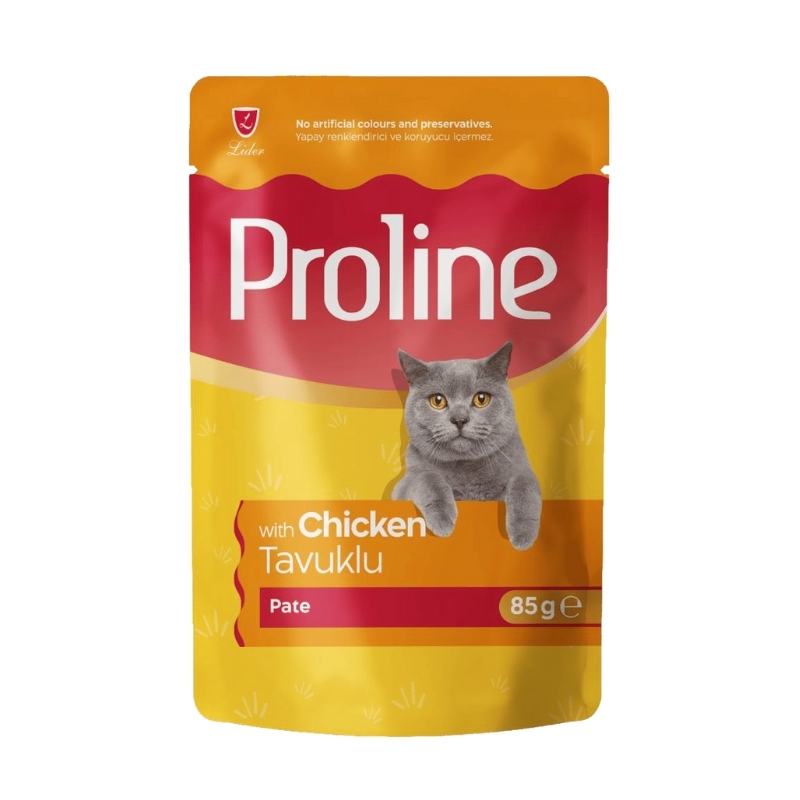 Proline Pounc Pate Tavuklu Yetişkin Kedi Konserve 85 gr