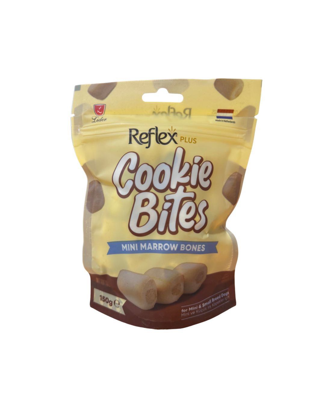 Reflex Plus Cookie Bites Mini Marrow Bones Küçük Irk Köpek Ödül Maması 150gr