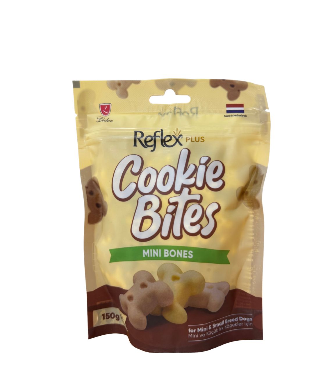 Reflex Plus Cookie Bites Mini Bones Küçük Irk Köpek Ödül Maması 150gr