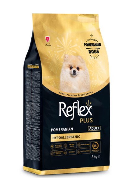 Reflex Plus Hipoalerjenik Pomeranian Yetişkin Köpek Maması 8kg