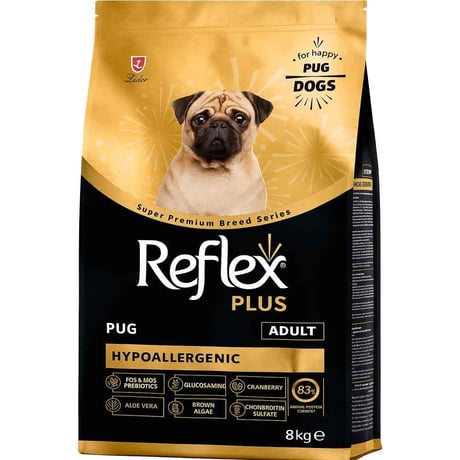 Reflex Plus Pug Yetişkin Köpek Maması 8 Kg