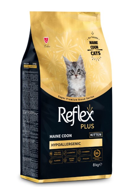Reflex Plus Hipoalerjenik Maine Coon Yavru Kedi Maması 8kg