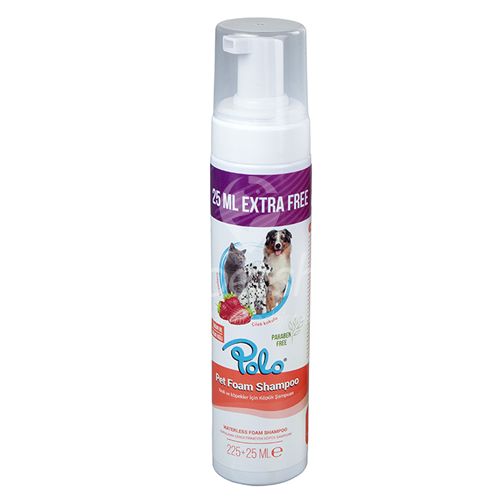 Polo Çilekli Köpük Şampuan Kedi Köpek 250 ml