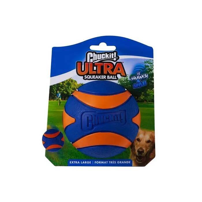 CHUCKİT ULTRA SQUEAKER SESLİ KÖPEK OYUN TOPU (XL BOY)