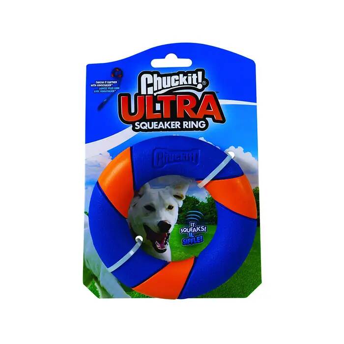 CHUCKİT ULTRA SQUEAKER SESLİ KÖPEK OYUN HALKASI