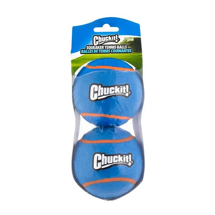 CHUCKİT_ SESLİ 2_Lİ TENİS KÖPEK OYUN TOPU (XL BOY)