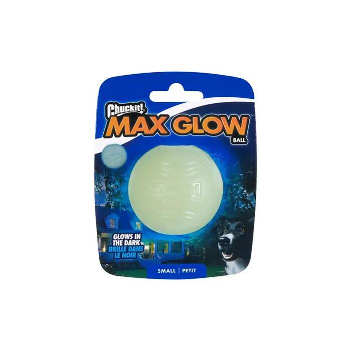CHUCKİT_ MAX GLOW GECE PARLAYAN KÖPEK OYUN TOPU (KÜÇÜK BOY)