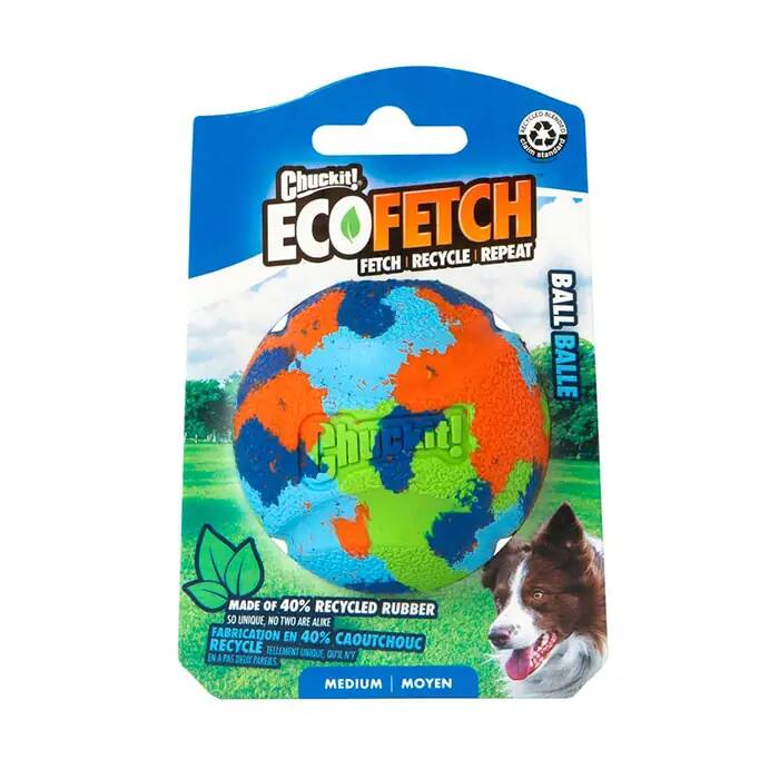CHUCKİT_ ECOFETCH KÖPEK OYUN TOPU (ORTA BOY)