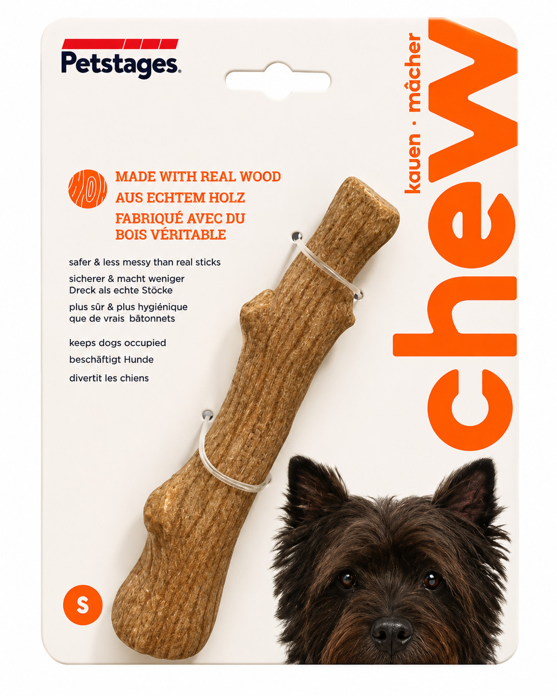 Petstages Durable Sticks Ağaç Dalı Şeklinde Oyun Kemiği S
