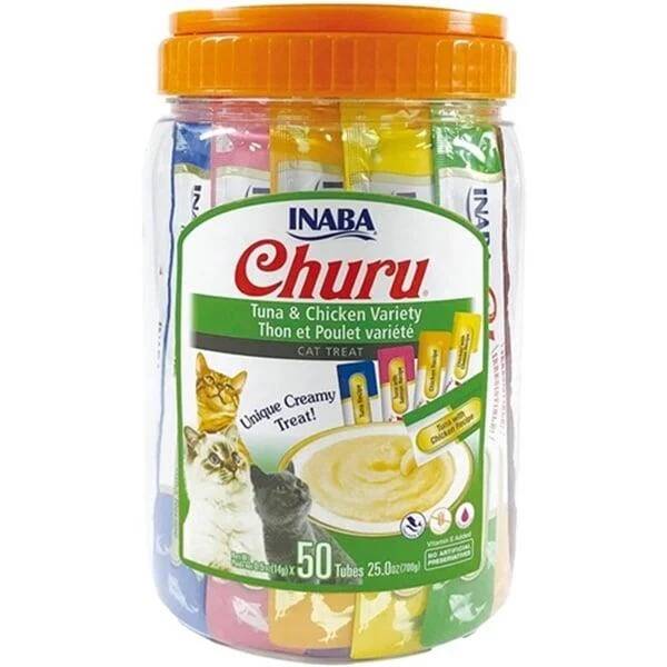 Ciao Churu Cream Tuna ve Tavuklu Kedi Ödül Maması 14gr
