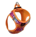 Doca Pet Rainbow Desenli Air-Mesh Göğüs Tasması Kedi Köpek Göğüs Tasması S