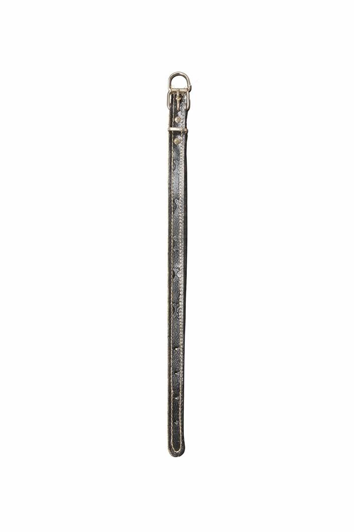 Elit Pati desenli deri boyun tasması 40 Cm