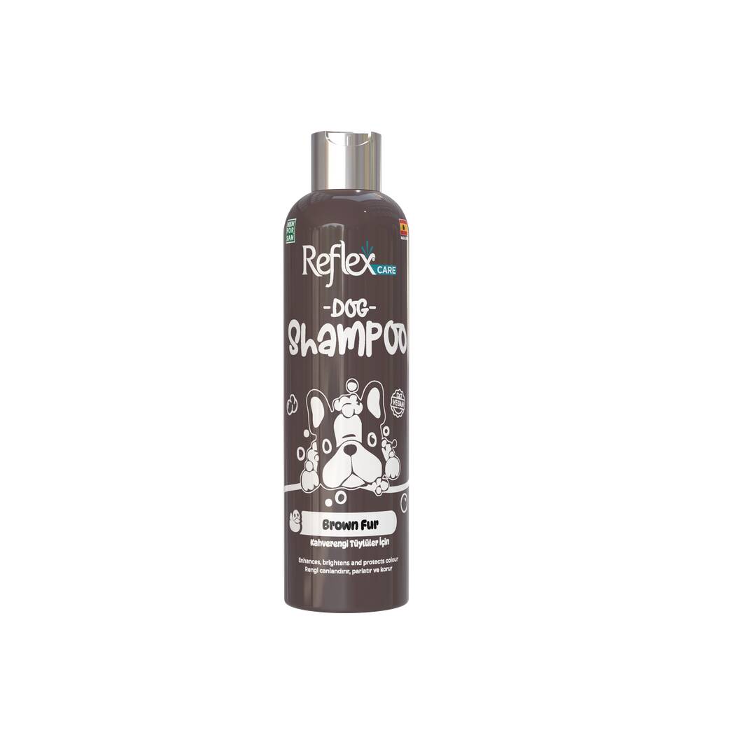 REFLEX CARE KAHVERENGİ TÜYLÜLERE ÖZEL KÖPEK ŞAMPUANI 300 ML