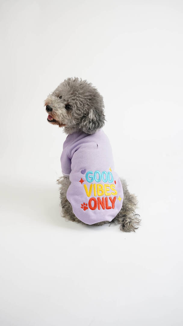 Maxdesing Happy Vibes Sweatshirt-S