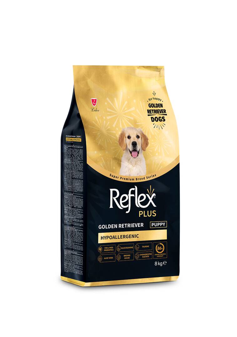 Reflex Plus Golden Retriever Yavru Köpek Maması 8 Kg