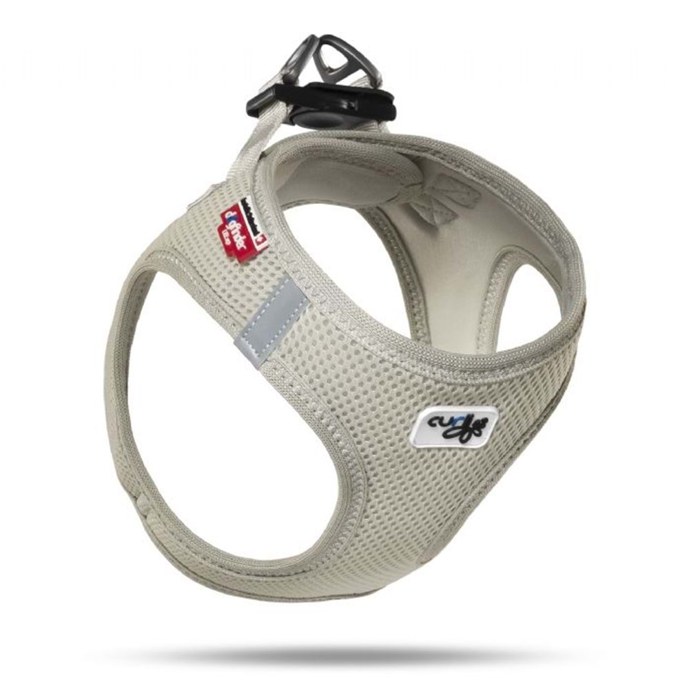 Curli Vest Air-Mesh Harness Köpek GöğüsTasması GRAY 3XS