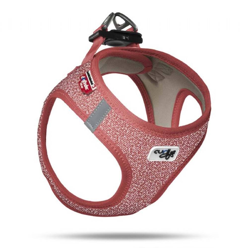 Curli Vest Air-Mesh Harness Köpek GöğüsTasması MERINO RED M