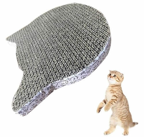 Glipet Kedi Kafalı Karton Kedi Tırmalama 28x15 Cm