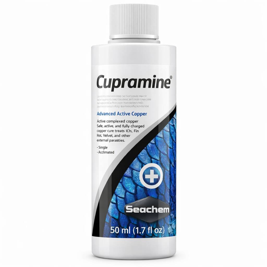 Seachem Cupramine Dış Parazit İlacı 50 ml
