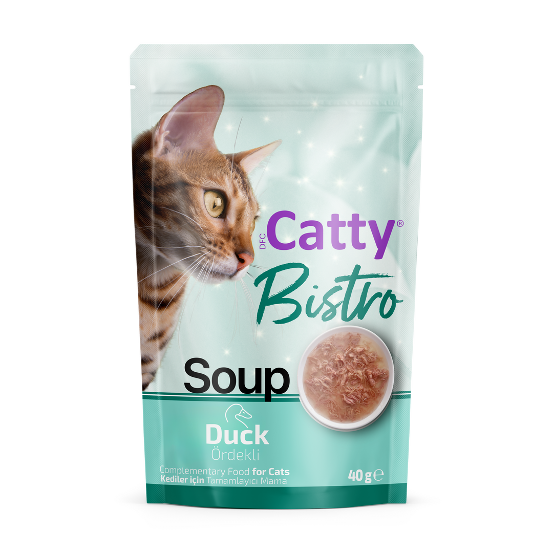 Catty Bistro Ördekli Kedi Çorbası 40 Gr