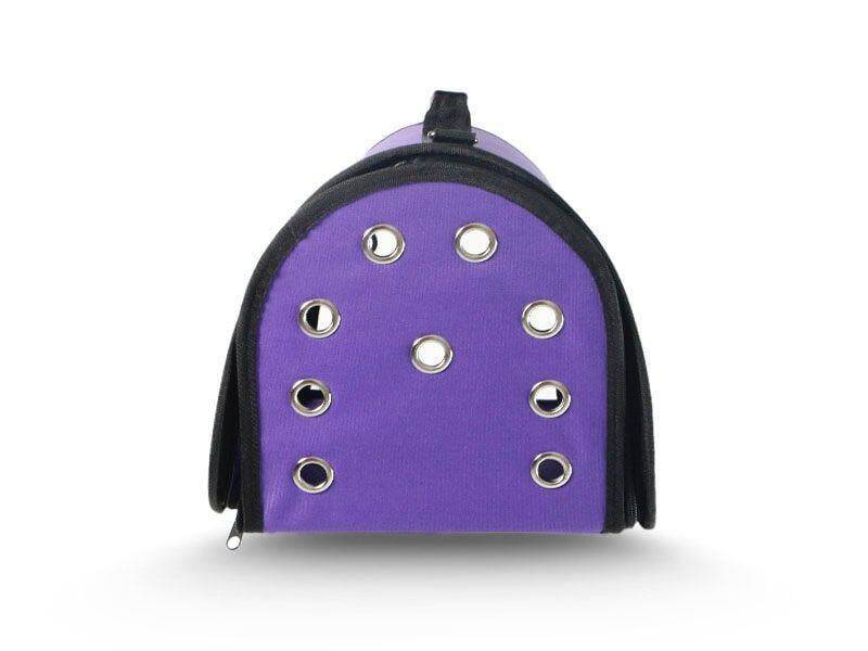 Zampa Flybag Kedi Köpek Mukavvalı Taşıma Çantası Mor