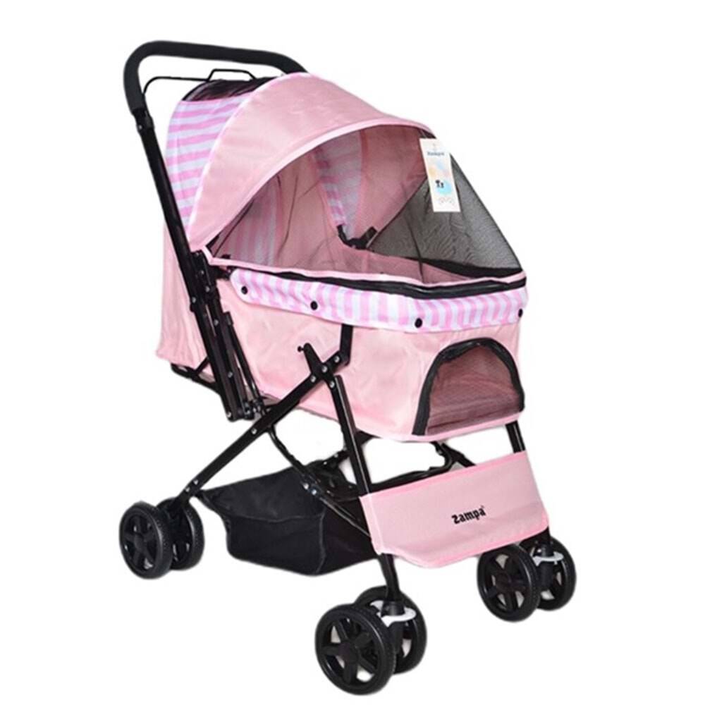 Zampa Aero Kedi Köpek Arabası Pembe  42x69x96 cm