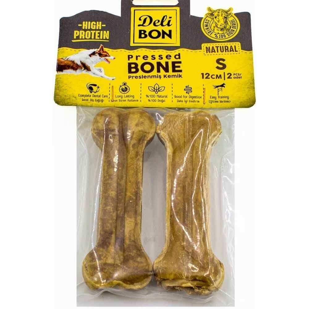 Delibon Deri Pres Kemik  Natural 12 Cm/2 Ad