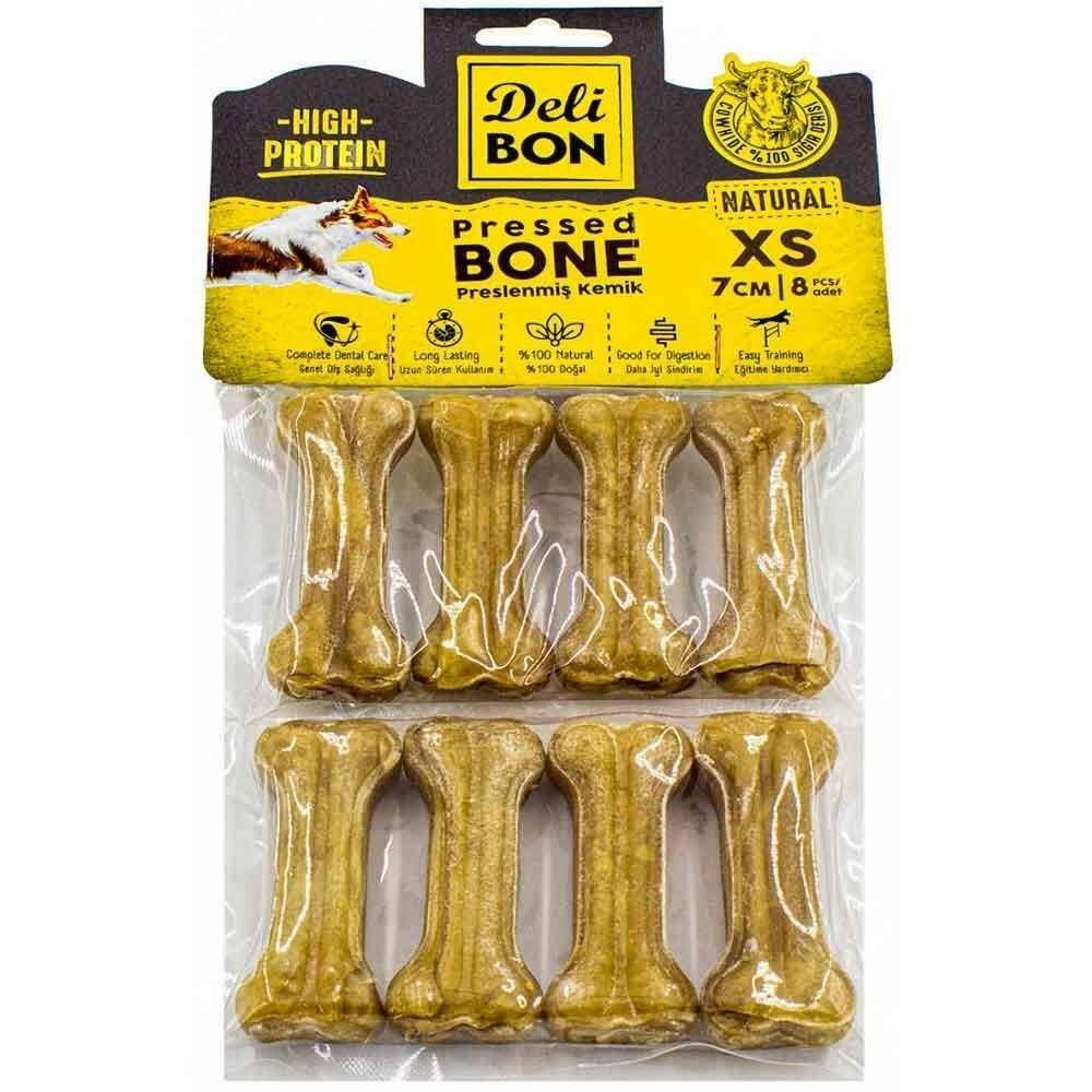 Delibon Deri Pres Kemik  Natural 7 Cm/8 AD 