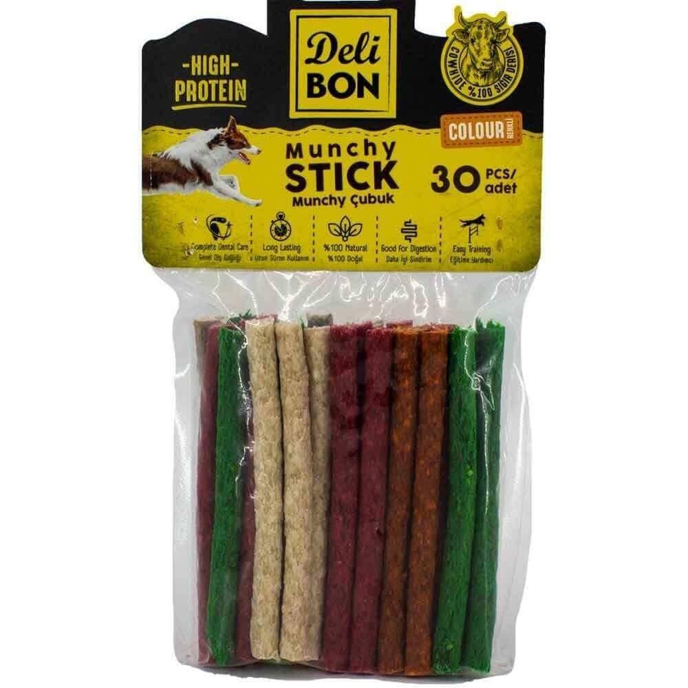 Delibon Munchy Orta Çubuk Karışık Renkli 30 Ad