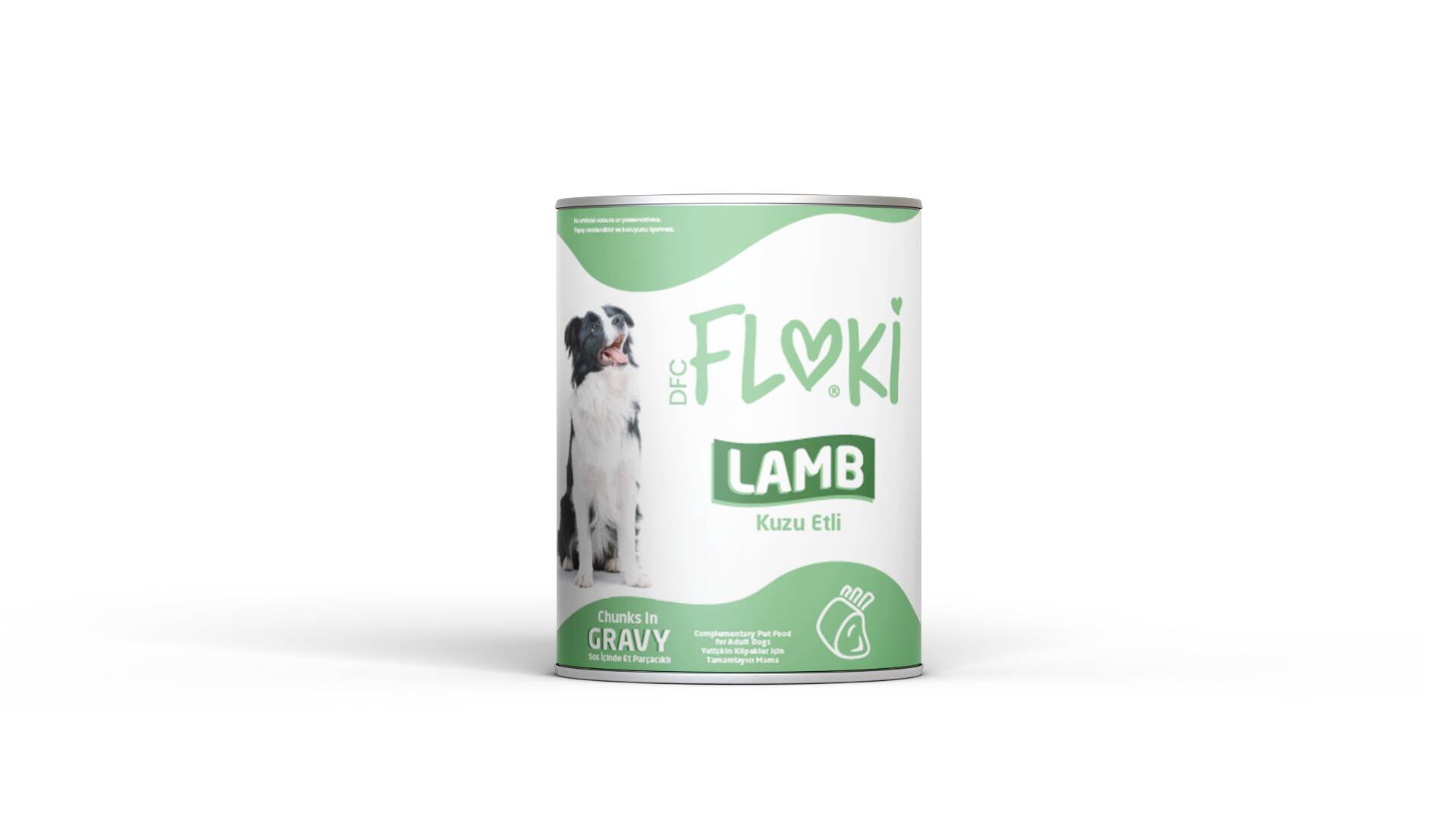 Floki Yetişkin Kuzulu Etli sos içinde Köpek Konserversi 400 gr