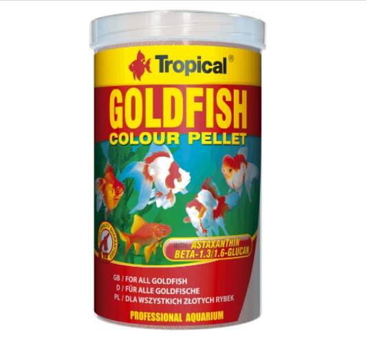 Tropical Goldfish Colour Pellet 100ml/36Gr