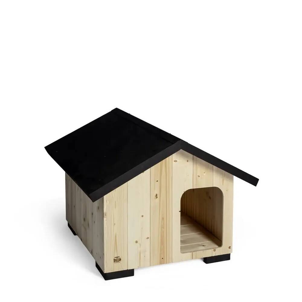 Doggie Rufu Model Ahşap Köpek Kulübesi Large