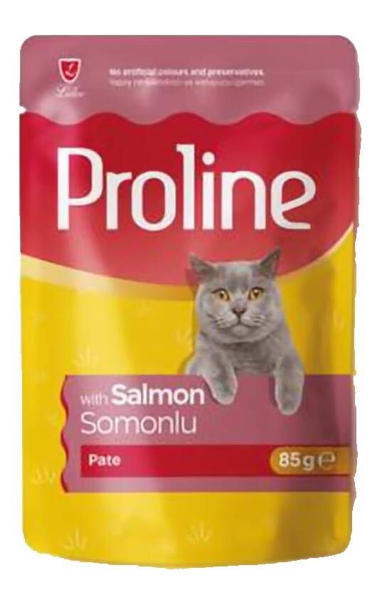 Proline Pounc Pate Somonlu Yetişkin Kedi Konserve 85 gr