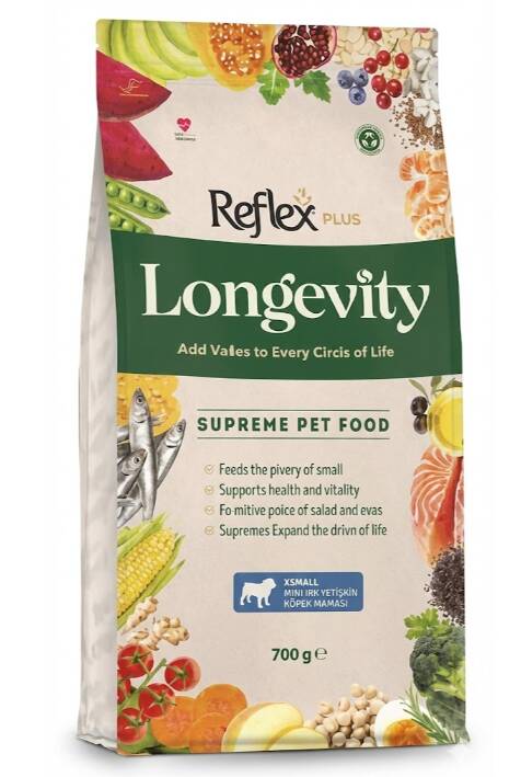 Reflex Plus Longevity XSmall Küçük Irk Yetişkin Köpek Maması  700 G